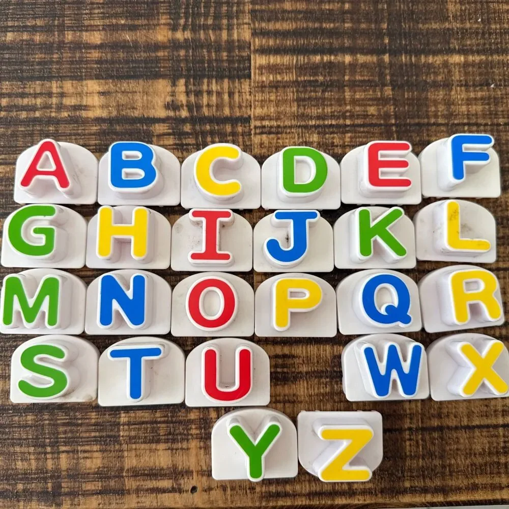 Leap Frog Letter Factory Replacement 25 Alphabet Letters Missing Letter V